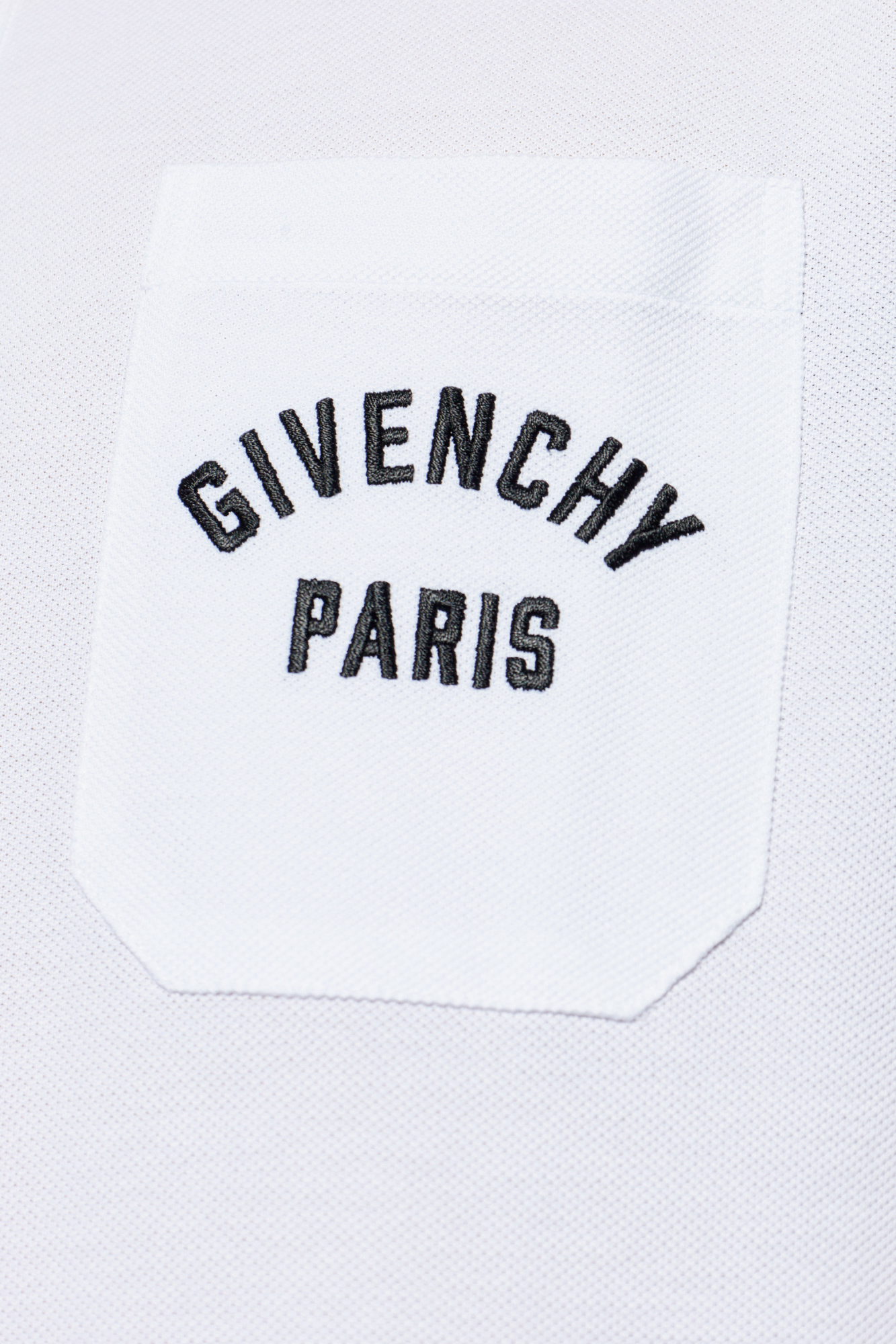 Blanco Polo con logo Givenchy - Vitkac Spain